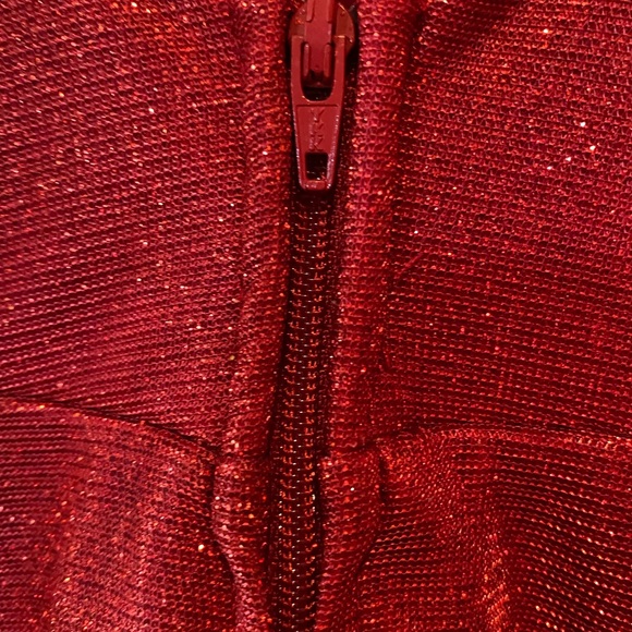 NWT Size Small Red Coctail Dress from Dilliard's - Picture 8 of 11